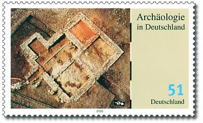 Foundation Walls of Roman Villa Bathhouse, Wurmlingen