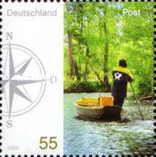 Postman in Boat / Spreewald