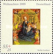 Madonna of the Rose Bush by Stefan Lochner