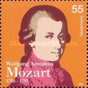250th Birth Anniversary Wolfgang Amadeus Mozart (1756-1791)