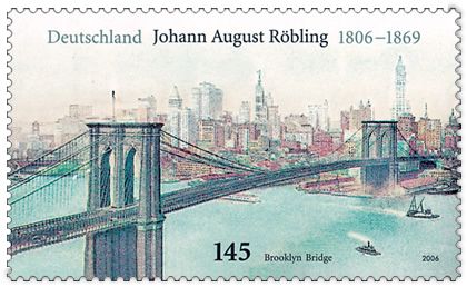 Johann August Röbling - Brooklyn Bridge