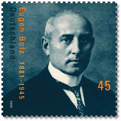 125th Birth Anniversary of Eugen Anton Bolz