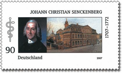 300th Birth Anniversary of Johann Christian Senckenberg