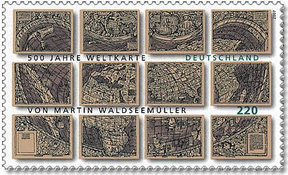 Martin Waldseemueller map