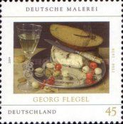 Still Life with Cherries by Georg Flegel