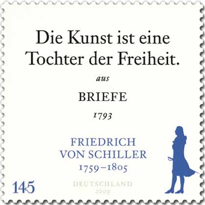 250th Birth Anniv of Johann Christoph Friedrich von Schiller