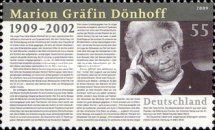 Birth Centenary of Marion Gräfin Dönhoff