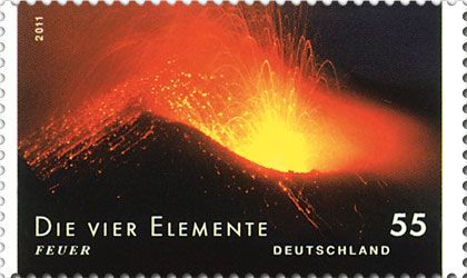 Fire: Volcano eruption