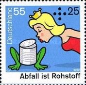 Scene from Frog Prince with Rubbish Bin as Frog Prince