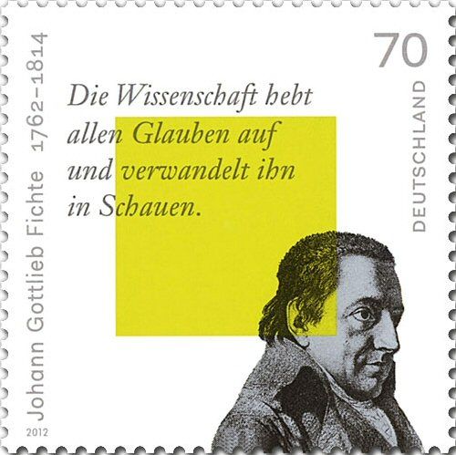 250th Birth Anniversary of Johann Gottlieb Fichte