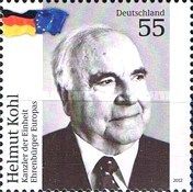 Helmut Kohl, German Chancellor, Honourary Citizen of Europa