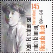 150th Birth Anniversary of Ricarda Huch (1864-1947)