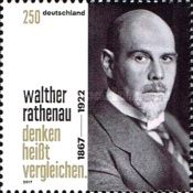 Birth Bicentenary of Walther Rathenau (1867-1922)