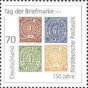 150th Anniversary of North German Confederation Stamps