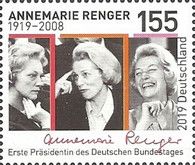 Birth Centenary of Annemarie Renger (1919-2008)