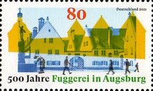 Augsburg Fuggerei, 500th Anniversary