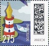 Letter As Boat By Lighthouse