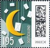 Letters around Moon