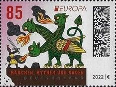 Europa (C.E.P.T.) 2022 - Knight Fighting Dragon