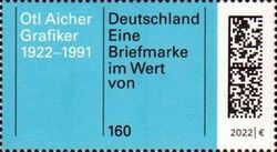 Otl Aicher, Graphic Artist, Birth Centenary