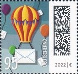 Letter as Hot Air Balloon