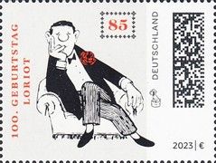 Loriot Cartoon Character by Vicco von Bülow