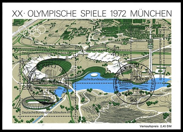 General view of the Olympic Park, Munich