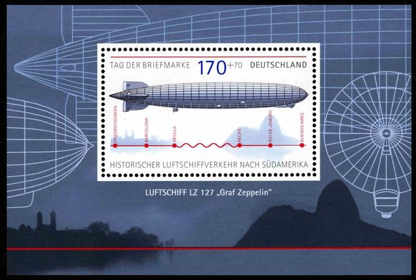 Historical air shipping to South America