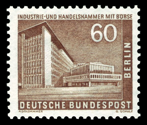 Chamber of industry and commerce with stock exchange