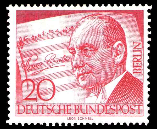 Paul Lincke (1866-1946), Facsimile of his note handwriting, 