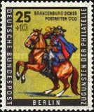 Brandenburg postrider (approx. 1700)