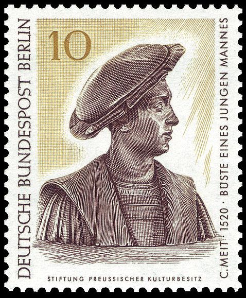 Bust of a Young Man; miniature