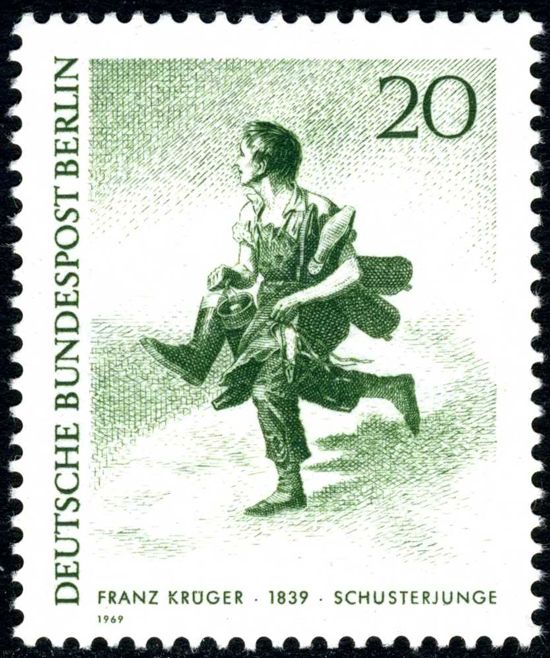 "The Cobblers Boy" (F. Kruger, 1839)