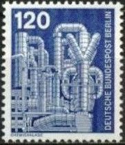 Chemical plant for the production of styrene