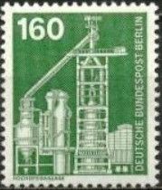 Large blast furnace with wind heater system