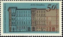 Buildings in Naunyn Street, Berlin-Kreuzberg