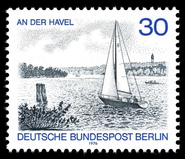 Yacht on the River Havel