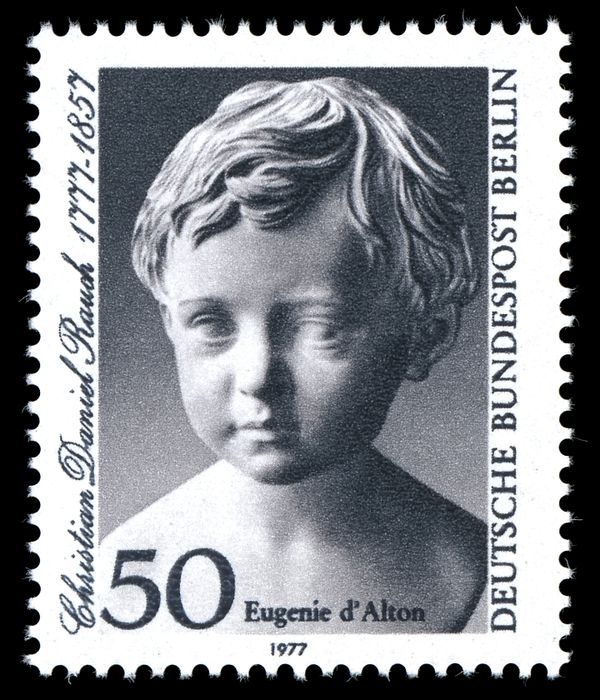 "Eugenie d'Alton" bust by Christian Daniel Rauch (sculptor)