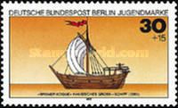 Hanse large ship 'Bremen Cog' sailboat type