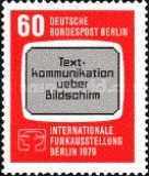 Television screen, exhibition emblem