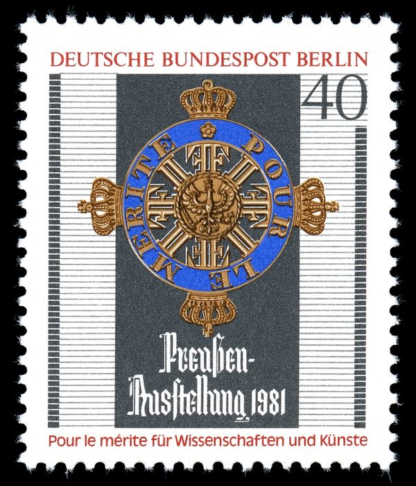 Badge of Order 'Pour le Mérite for Art and Science'