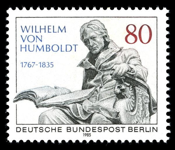 Baron Wilhelm von Humboldt (marble sculpture - Paul Otto)