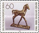 Large thoroughbred foal; bronze sculpture