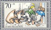 Max and Moritz running off