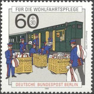 Railway Post Office (approx. 1900)