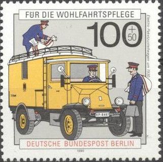 Electric parcels van, 1930