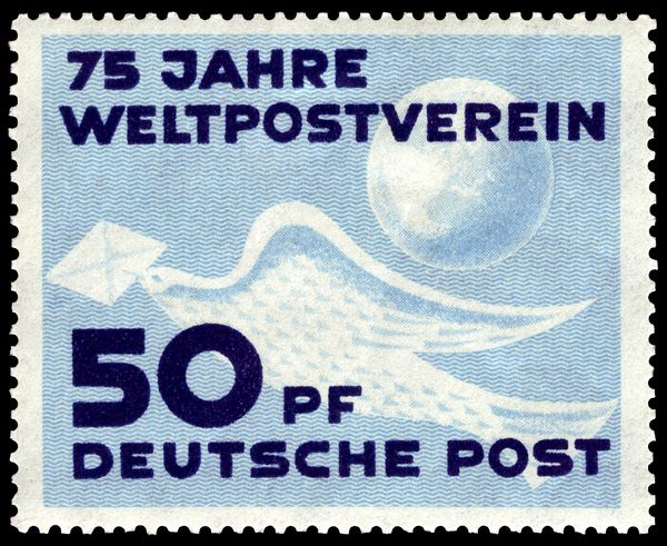 UPU - Homing pigeon, globe
