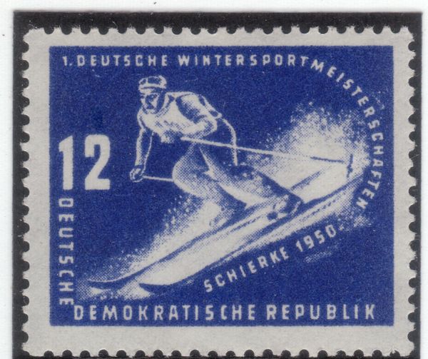 Downhill skiers