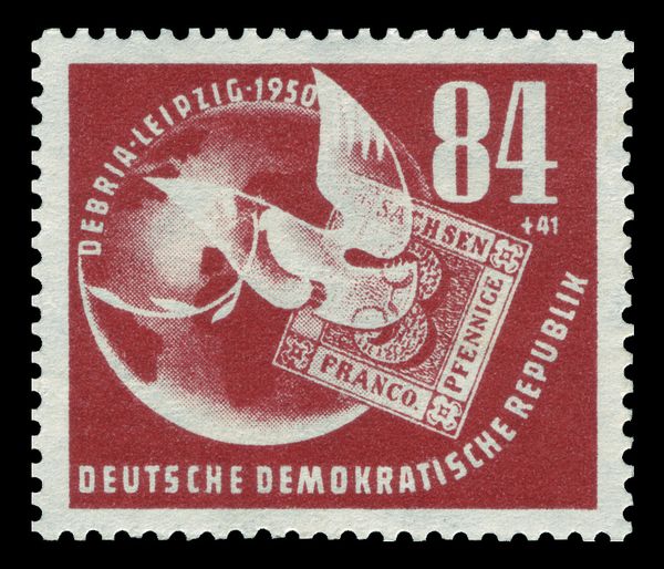 German Stamp Exhibition DEBRIA
