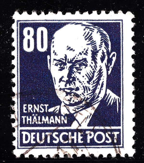 Ernst Thälmann (1886-1944) Politician